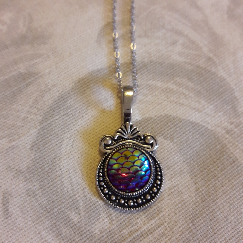 Mermaid Scales pendant.